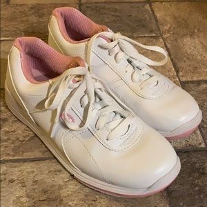 Dexter women’s bowling shoes white pink size 8.5